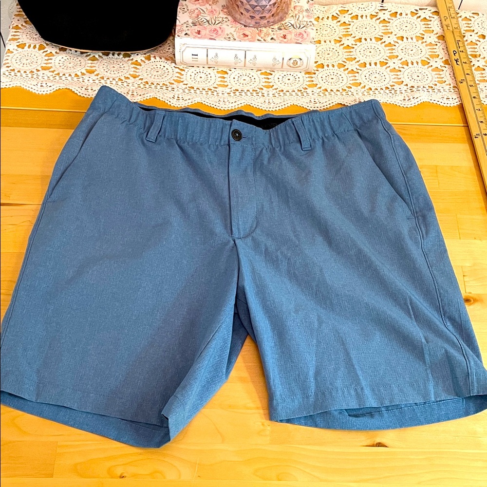 Under Armour Men's Slate Blue board Shorts wet/dry bottoms